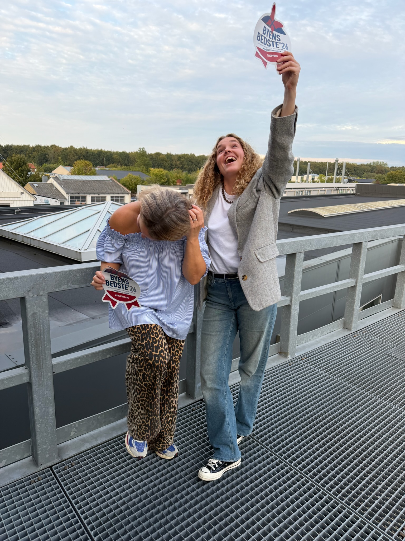 Camilla og Ditte til Byens bedste 2026 overrækelse 